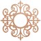 Ekena Millwork Dijon Wood Fretwork Pierced Ceiling Medallion, Cherry, 40"OD x 13"ID x 3/8"T CMWP40X40X0375DICH - alternate 1